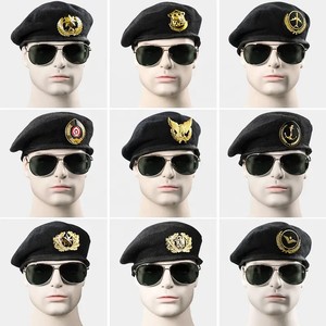 New Vintage Nappa Leather <b>Beret</b> Hat <b>Women</b> Unisex Genuine Leather Hats Caps ronpex - Product Image 4