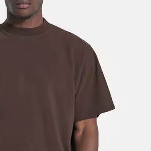 Venta caliente Camiseta de gran tamaño para los hombres de alta calidad hecha en fábrica 100% algodón ajuste suelto impreso precio al por mayor camisetas de gran tamaño - Product Image 4