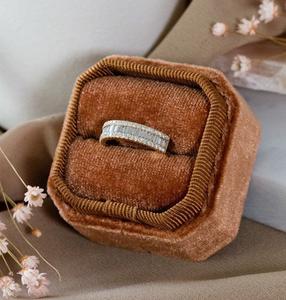 10K Baguette ทองและรอบตัดเพชรวงแหวนเพชรเติบโตในห้องปฏิบัติการตัดเพชรกลมกลมเพชรแหวนหมั้น - Product Image 1