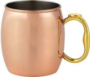 Cobre de mula de Moscú hecho a mano para tazas para el hogar y la cocina Taza de cerveza de metal única/mula para boda Cualquier bebida refrigerada Weddingwar - Product Image 1