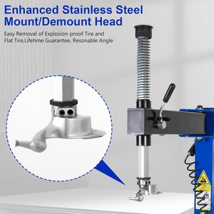 Máquina Desmontadora de Neumáticos HARD 110V 2.0HP, Equilibradora de Ruedas Combinada, Brazo Oscilante con Abrazadera para Llantas, Máquina Equilibradora de Neumáticos con 2 Años de Garantía - Product Image 5