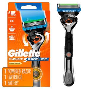 Maquinilla de Afeitar Gillette Fusion5 ProGlide Shield para Hombre, Cuatro Cuchillas de Acero Inoxidable, 1 Mango de Maquinilla de Afeitar, 1 Recambio 2x - Product Image 4