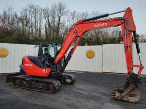 Excavatrices sur chenilles Kubota d'occasion, plusieurs tonnes, origine Japon, à vendre - Product Image 2