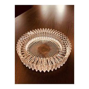 2 pezzi di vetro di lusso di cristallo posacenere 14cm - Product Image 2