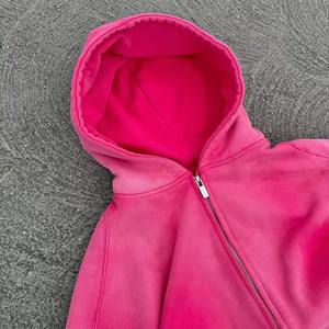 Sudadera con Capucha Unisex Ligera, 100% Algodón, Forro Polar Duradero, Ropa Urbana de Alta Calidad, Venta al Por Mayor, Diseño Personalizado, Patrón Sólido, Invierno - Product Image 1