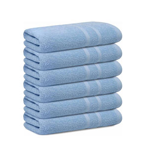 Toalla de baño de uso doméstico para hotel OEM 100 por ciento algodón suave absorbente Toalla de baño de secado rápido para el hogar Spa gimnasio viaje Uso de lujo - Product Image 1