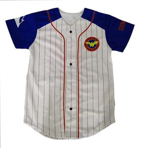 การออกแบบที่กําหนดเองที่ยอมรับได้เบสบอลซอฟท์บอลเม็กซิโกผู้ผลิตเสื้อเบสบอลเยาวชน - Product Image 2