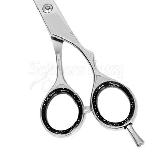 กรรไกรตัดผมแบบด้ามจับสวมสบายพร้อมโลโก้ออกแบบได้ตามต้องการความแม่นยำในการตัดและใช้งานได้ยาวนานใบมีดสแตนเลส - Product Image 6