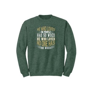 Sudadera de mezcla de algodón con estampado de temas de Buda, 12 opciones de color, estilo informal 260-280 GSM, colocación de diseño personalizable para invierno - Product Image 1