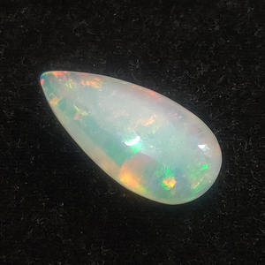 ธรรมชาติเอธิโอเปียโอปอล28X13มิลลิเมตรลูกแพร์ Cabochon 13.2 Cts ของแท้โอปอล Cab สำหรับเครื่องประดับที่เต็มไปด้วยไฟลูกแพร์สีขาวโอปอลอัญมณี Cab - Product Image 2