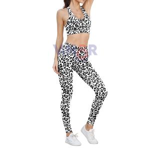 Vêtements de fitness femmes Yoga léger personnalisé extérieur ensembles sans couture blanc sport Legging et soutien-gorge Yoga ensembles en gros personnaliser - Product Image 2