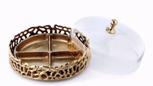 Bandeja de servicio de metal con el mejor diseño Único Último artículo de cocina Bandeja de servidor de artículos únicos - Product Image 6