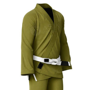 Uniforme de Karate para Hombre de Primera Calidad, 100% Algodón, con Logotipo Personalizado y Cinturón Sublimado a Color, 340g, Ropa de Entrenamiento de Artes Marciales - Product Image 4