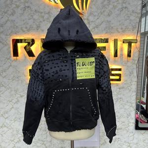 Sweat à capuche personnalisé avec logo de marque privée, le plus demandé, imprimé en relief, fabriqué en usine, prix bas, sweat à capuche pour hommes, sweat à capuche pour hommes - Product Image 5