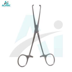 ALMAC Factory Direct Pince à tissus Allis en acier inoxydable Instrument chirurgical robuste conçu pour la médecine et la chirurgie - Product Image 1