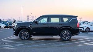 Nouveau Nissan Patrol LE Platinum City 2026, moteur essence 3.5L, transmission automatique, conduite à gauche, noir, V6T Turbo, 7 places, 425 ch, SUV - Product Image 4