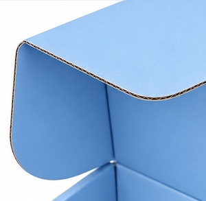Caja de Regalo Cuadrada Portátil de Cartón Rígido Azul, Ecológica, Reciclable, con Logotipo Personalizado, de Lujo, Resistente, Dorada - Product Image 3
