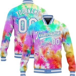 เสื้อแจ็กเก็ตทีมชาติผลิตตามสั่งแขนเสื้อขนสัตว์และหนังปักลายคุณภาพสูงสำหรับแบรนด์และทีม2025 - Product Image 4