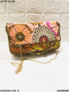 2023 Top Quality Product Summer <b>Beaded</b> Purse Beach <b>Handbags</b> for Women Woven Handmade Ladies Bag Gift Embroidery <b>Handbag</b> - Product Image 3