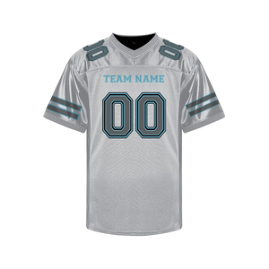 เสื้อเจอร์ซีย์พิมพ์ชื่อทีมและหมายเลขสำหรับผู้ชายเสื้อทีมออกแบบได้เองชุดกีฬาเสื้ออเมริกันฟุตบอล - Product Image 2