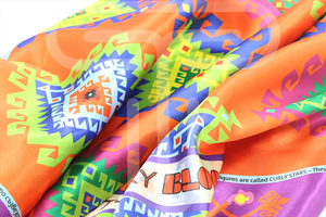 Haute qualité Floral 90*90cm carré foulards en soie sentiment Bandana tête Slik foulards pour femmes filles femmes foulards impression personnalisée - Product Image 2