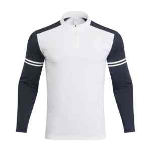 เสื้อสเวตเชิ้ตคอกลมแบบสั่งทำพิเศษ ดีไซน์คอตั้งแบบคัลเลอร์บล็อก ผ้าฝ้าย 100% แขนยาว สวมใส่สบายสำหรับฤดูหนาว สำหรับผู้ชาย แห้งเร็ว - Product Image 6