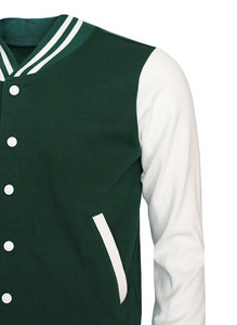 Veste universitaire en cuir de vachette légère et élégante, veste universitaire en coton, veste universitaire à lettres - Product Image 4