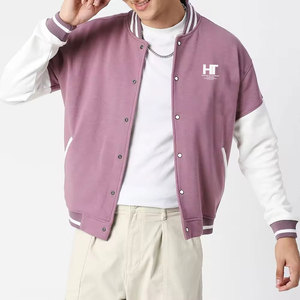 Super qualité haute qualité toile avant Logo écologique respirant Letterman veste d'hiver nouveau style à la mode - Product Image 2