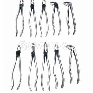 Juego de 10 Pinzas de Extracción Dental para Adultos, Pinzas Quirúrgicas Manuales de Acero Inoxidable y Tungsteno con Agarre Ergonómico - Product Image 3