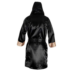 Hot Sale Polyester/Cotton Breathable Anti-Wrinkle Quick Dry Boxing <b>Robe</b> Loose Fit <b>Men</b> Sports Wear Customizable Design Logo MMA - Product Image 6