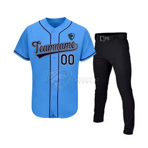 Uniforme de Béisbol Personalizado para Hombre, Ropa Deportiva, Tallas Grandes, 100% Poliéster, Nueva Llegada - Product Image 1