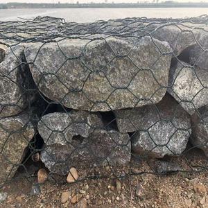 PVC Coated Galvanized Gabion Basket 1x1x1m Stone <strong>Cage</strong> Net for River <strong>Bank</strong> Protection and Slope Stabilization - Product Image 3