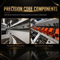Sierra de Panel CNC Totalmente Automática CMJ330 para Cortar Madera, MDF, Contrachapado, Acrílico y Tableros de PC con Control PLC - Directo de Fábrica