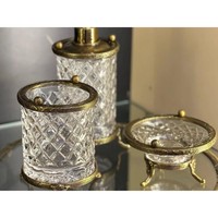 GROSSE REMISE ; sensation premium de la qualité supérieure du métal et du verre, ajoute une touche d'élégance instantanée aux habitudes quotidiennes de la salle de bain, cadeaux de pendaison de crémaillère
