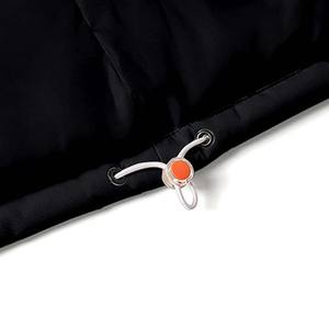 Chaqueta de Invierno Urbana Ligera de Lona para Hombre, Impermeable, Transpirable, con Capucha, Cierre de Cremallera, Estilo Frontal, Múltiples Protecciones Contra el Viento - Product Image 2