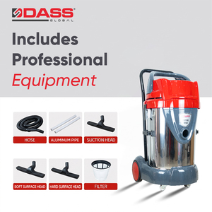 Industrial Electric Manual Wet & Dry Vacuum Cleaner 4.8kW 75L Stainless Steel 220-240V Carpet <b>Upholstery</b> <b>Cleaning</b> OEM Custom New - Product Image 2