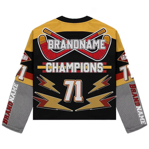 Camisetas de manga doble para hombre con estampado gráfico de tela de rizo de algodón 100% lavado con ácido con logotipo impreso DTG personalizado de peso pesado - Product Image 2