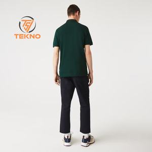 Polo pour hommes T Shirt Logo brodé Vente en gros Logo personnalisé Vêtements pour hommes Plus Size Polos amples Polo pour hommes de haute qualité - Product Image 3