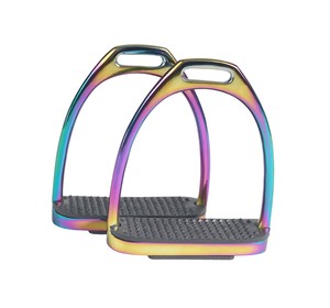 Recién llegado, estribos de equitación resistentes de aluminio, agarre fuerte ligero, suministro directo de fábrica al por mayor - Product Image 1