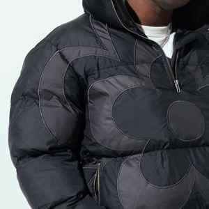 เสื้อแจ็คเก็ตบุขนเป็ดสำหรับผู้ชายเสื้อโค้ทตัวยาวให้ความอบอุ่นสำหรับฤดูหนาวโลโก้ตามสั่ง - Product Image 6