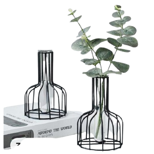 Design luxueux hôtels dîner décoration de table vases à fleurs sur mesure artisanat vase à fleurs moderne - Product Image 4