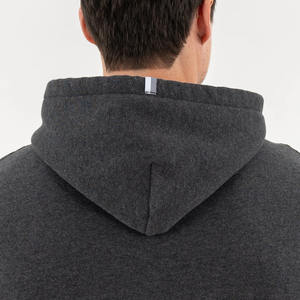 OEM de gran tamaño personalizado liso en blanco gota hombro algodón francés Terry peso ligero Sudadera con capucha con cordón al aire libre Sudadera con capucha para hombres - Product Image 4