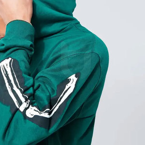 Nouvel Arrivage Direct Usine Taille XS 100% Coton Uni Col à Capuche Hiver Impression Gonflée Teint Uni Haute Qualité Vente en Gros - Product Image 6