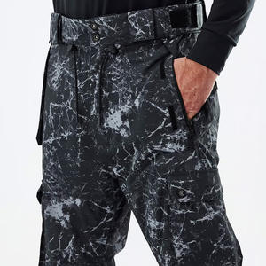 Pantalones de esquí personalizados OEM para hombre con logotipo de tela transpirable a prueba de viento, ajuste térmico y soporte de etiquetado - Product Image 4