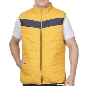 Gilet chaud de haute qualité pour hommes Veste sans manches rembourrée pour l'extérieur Impression de logo personnalisé - Product Image 2