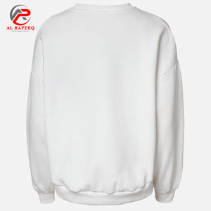 Sudadera Extra Grande con Cuello Redondo para Mujer, Personalizada al por Mayor, Estilo Deportivo Corto, para Invierno, Tejido de Felpa, 100% Algodón Ecológico - Product Image 2