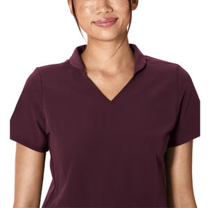 ชุดยูนิฟอร์มพยาบาลแบบสั่งทำพิเศษจากโรงงานผู้ผลิตโดยตรง พร้อมโลโก้  ผ้าสแปนเด็กซ์/โพลีเอสเตอร์  คอเสื้อแบบหลากหลาย  ไซส์พลัส - Product Image 4