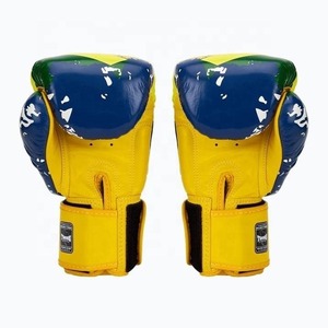 Professional Custom Printed Twins Boxing Gloves Top Quality Gloves Fighting Gears Custom Design & Logo Muay Thai Boxing Gloves - Product Image 2