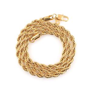 สร้อยคอทอง 14K แบบเชือกเคลือบโรเดียม ประดับเพชรและมุกทันสมัย สำหรับงานทางศาสนา งานแต่งงาน งานครบรอบ - Product Image 5