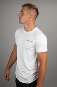 T-shirt col rond 100% coton avec impression de logo personnalisé t-shirts pour hommes tricotés formels vente en gros - Product Image 5